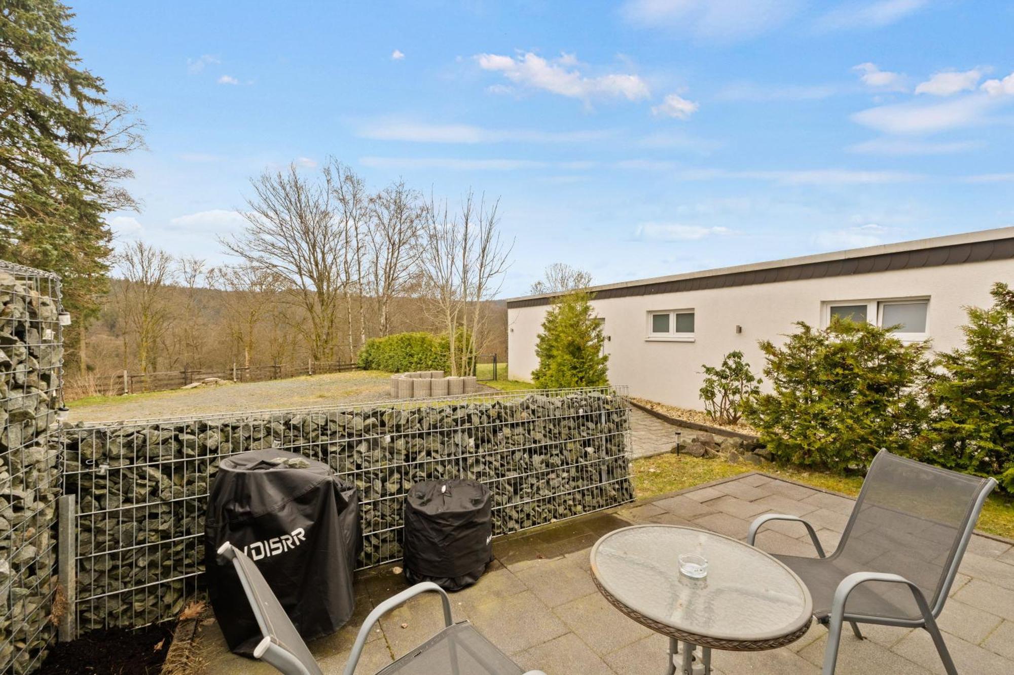 Greenhouse Living Apartment Fagus Mit Terrasse Und Feuerstelle - 6 Minuten Nach Winterberg - 4 Minuten Zur Ruhrquelle - Wandern - Mountainbike Fahren - Reisen Mit Hund & Natur Geniessen Medebach Exteriör bild